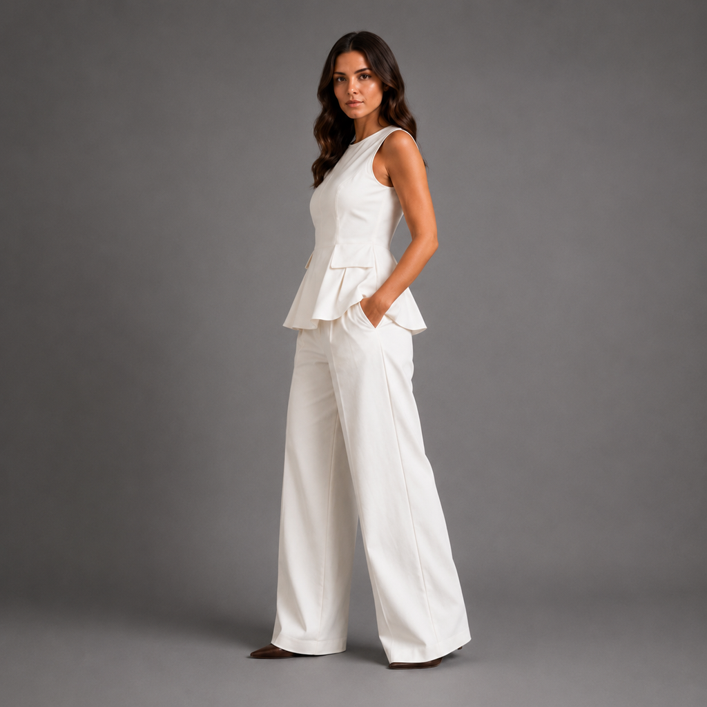 Structure Peplum Set